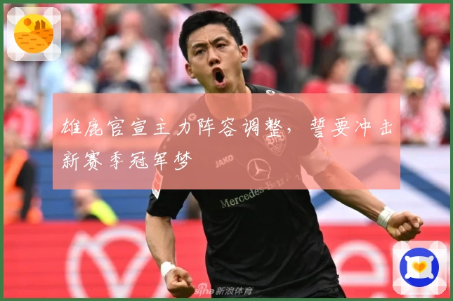 雄鹿官宣主力阵容调整，誓要冲击新赛季冠军梦